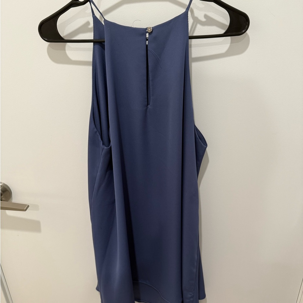 fab'rik Classic periwinkle mini dress - Picture 2 of 5